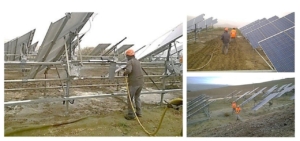 Esecuzione lavoro su impianto fotovoltaico