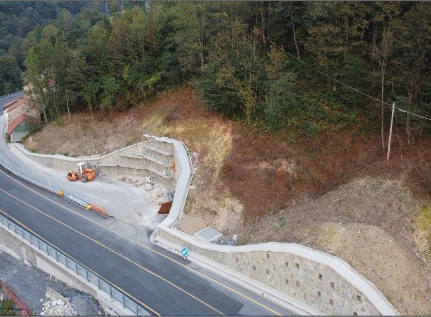 Dissesto idrogeologico in azione sul cantiere della Val di Trebbia